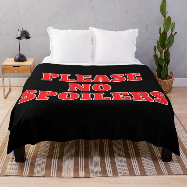 Item preview, Please No Spoilers Red Text designed and sold by CaitU.