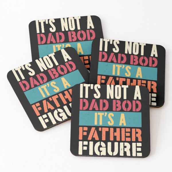Item preview, It's Not A Dad Bod It's Father Figure Vintage Retro designed and sold by retrodesigner14.