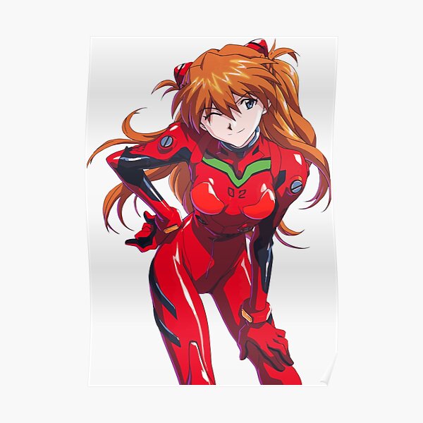Asuka Neon Genesis Evangelion Poster Case More Poster For Sale By Zehel Redbubble 2750
