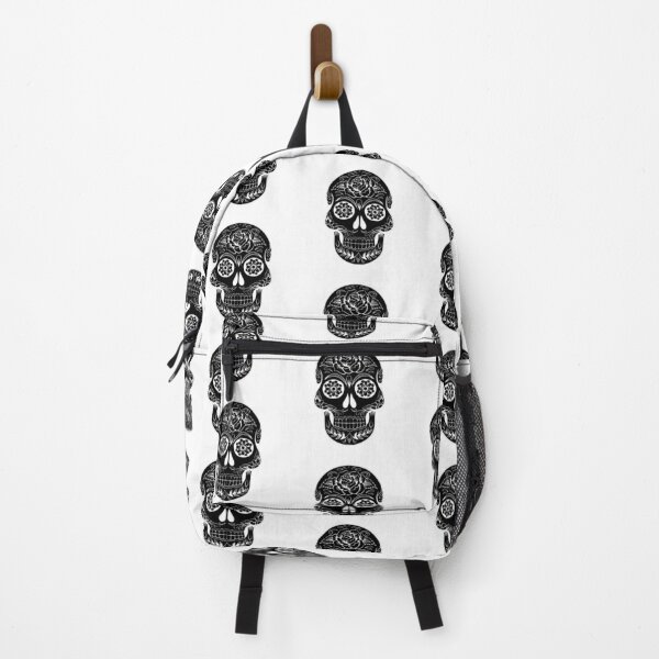 Item preview, Black Calavera Sugar Skull designed and sold by WakeNBake-Tees.