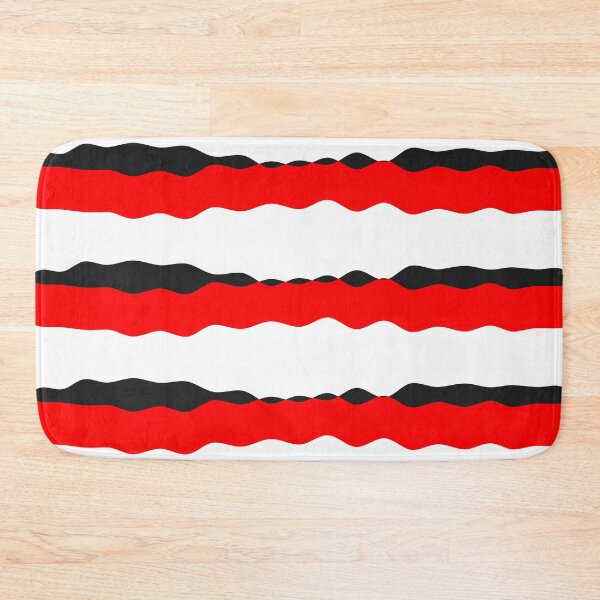 Item preview, black and red wave designed and sold by powerbrain.