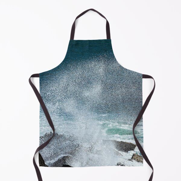 Item preview, Breaking Wave Spray Shower Rocks Seascape designed and sold by Anna Lemos.