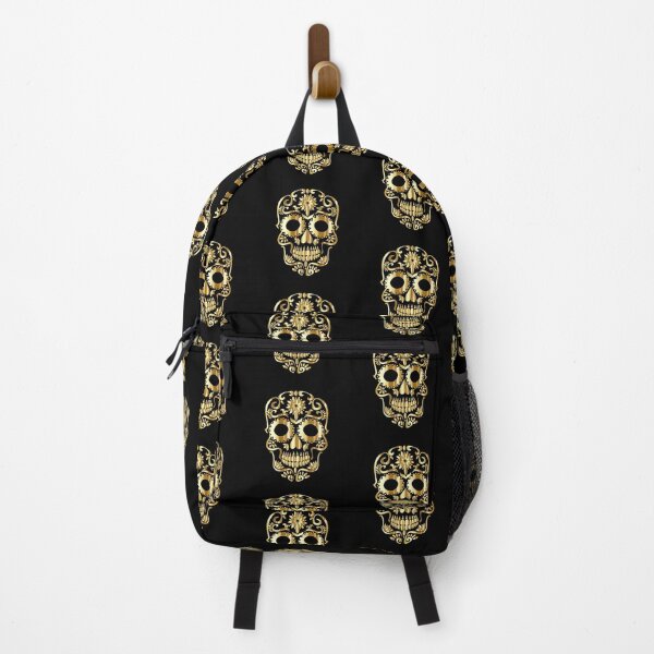 Item preview, Gold Calavera Sugar Skull designed and sold by WakeNBake-Tees.
