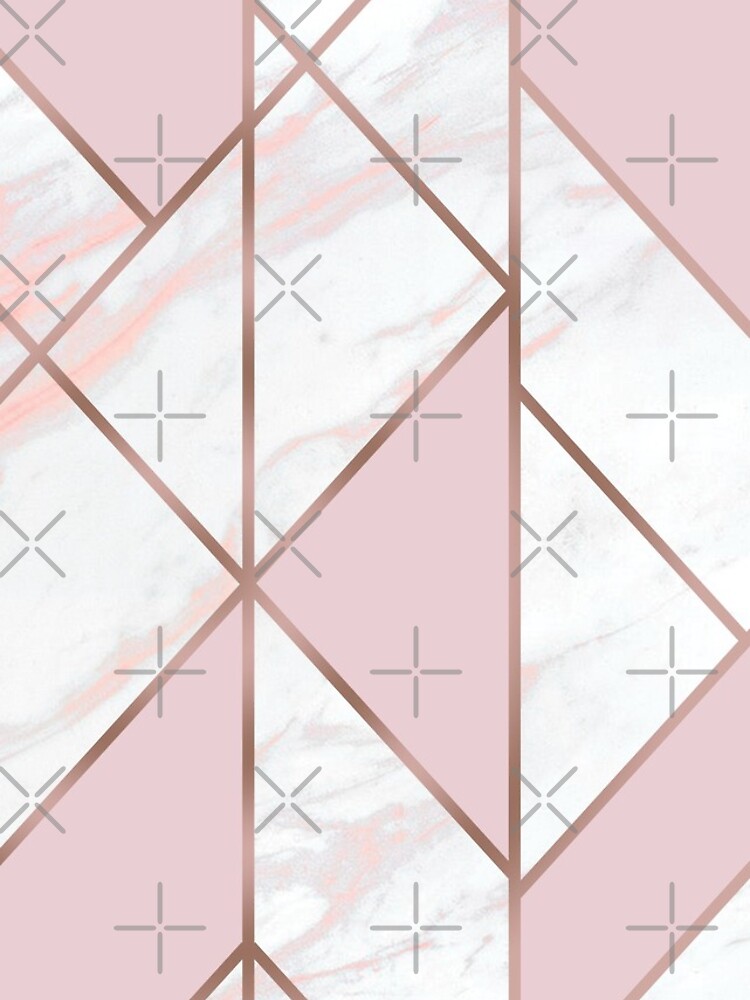 "Pink Marble Geometric" iPhone Case for Sale by themadesigns Redbubble