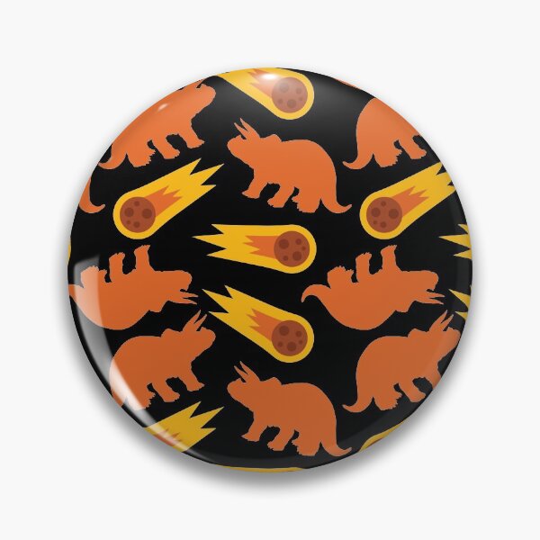Item preview, Dinosaur and volcano falling meteors designed and sold by PrintsyGal.