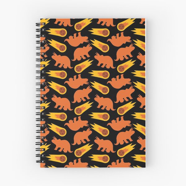 Item preview, Dinosaur and volcano falling meteors designed and sold by PrintsyGal.