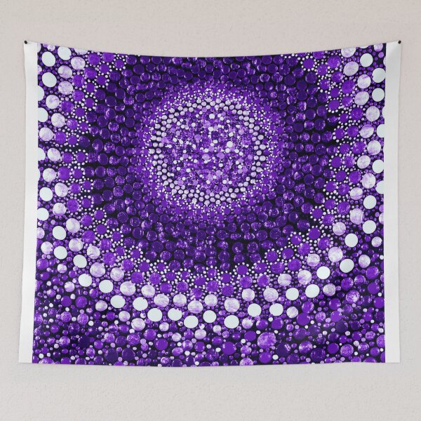 Item preview, Monochrome Purple Candy designed and sold by Amy Diener.