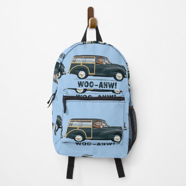 Item preview, Black Morris Minor Traveller with twin carbs! WOO-AHW! designed and sold by Bigs66.
