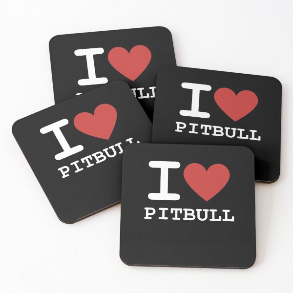 Item preview, I Heart Pitbull - I Love Pitbull designed and sold by SavageMyrtle.