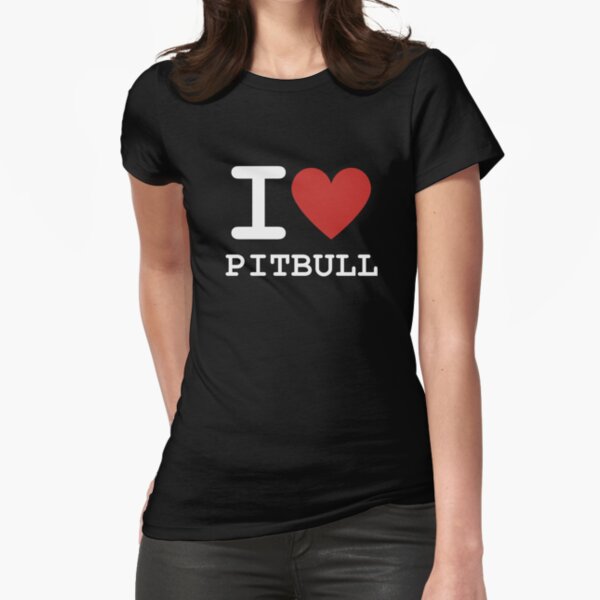 Item preview, I Heart Pitbull - I Love Pitbull designed and sold by SavageMyrtle.