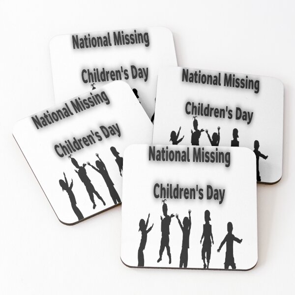 Item preview, National Missing Children's Day designed and sold by marianna cotaru.