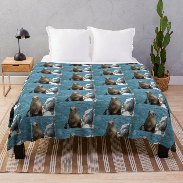 Item preview, Seal on a rock near water designed and sold by DomGDesign.
