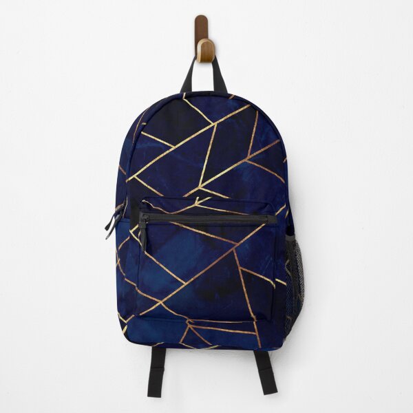 Item preview, Dark Blue Gold Geo designed and sold by MA DESIGNS.