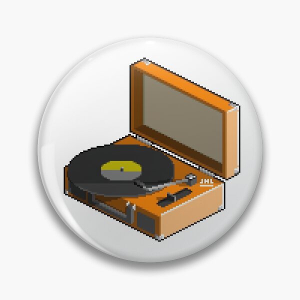 Item preview, Pixel Modern Record Player Orange designed and sold by hooples94.