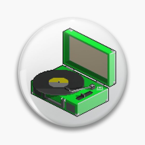 Item preview, Pixel Modern Record Player Green designed and sold by hooples94.