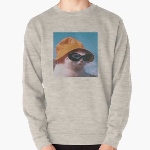 Cat Wearing Sunglasses Sweatshirts Hoodies Redbubble - how to wear shades and bandana at same time roblox