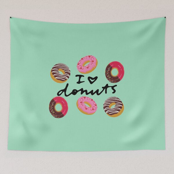 Item preview, I Love Donuts designed and sold by hashnan21.