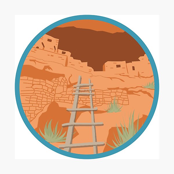 Item preview, Cliff Dwellings designed and sold by elviraedesigns.
