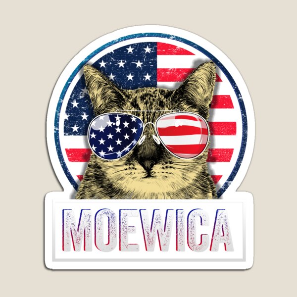 Item preview, Patriotic Cat Ameowia Tshirt designed and sold by goossy.