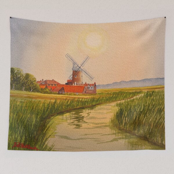 Item preview, Cley Windmill And Marshes Norfolk England designed and sold by William Holkham.