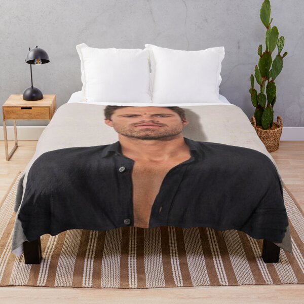 Stan in black shirt Throw Blanket