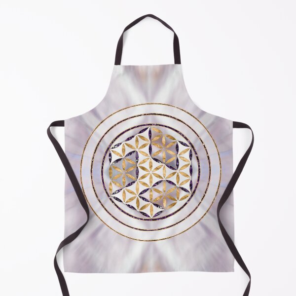 Item preview, Antahkarana in Flower of Life - Pearl and Amethyst designed and sold by k9printart.