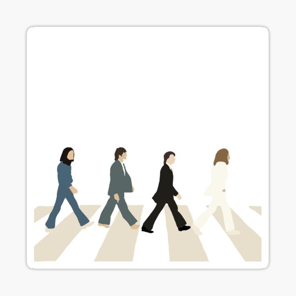Item preview, The Beatles Crosswalk designed and sold by elebridith.