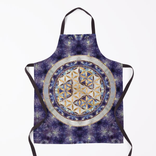 Item preview, Antahkarana in Flower of Life - Amethyst and Pearl designed and sold by k9printart.