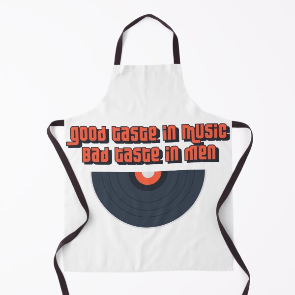 Item preview, Copy of Good taste in music Bad taste in Men Vinyl record designed and sold by PrintsyGal.
