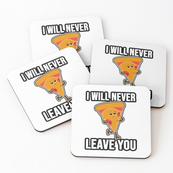 Item preview, I will never leave my pizza! designed and sold by TopsellerShirts.