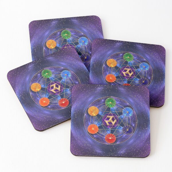 Item preview, Antahkarana in Sacred Geometry Ornament - Nebula designed and sold by k9printart.