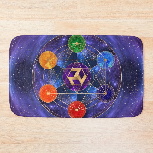Item preview, Antahkarana in Sacred Geometry Ornament - Nebula designed and sold by k9printart.
