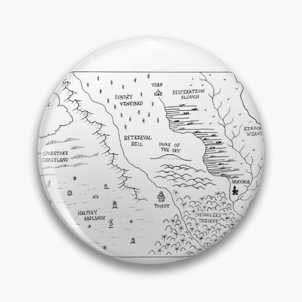 Item preview, Iowa as a fantasy map - black and white designed and sold by aldayuan.