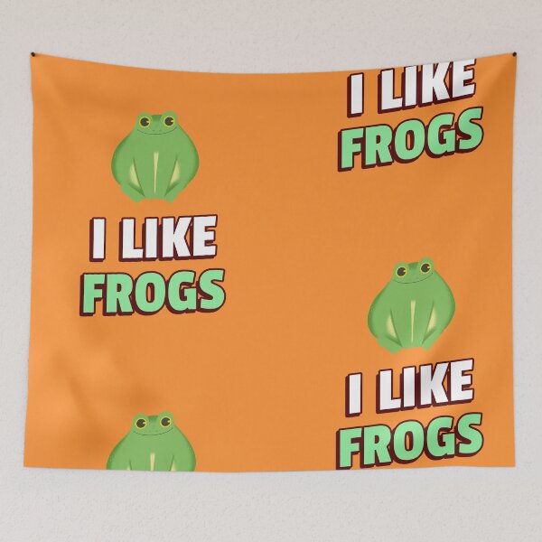Item preview, I like Frogs Frog lovers heaven designed and sold by nbakash.
