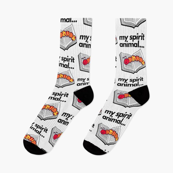 Item preview,  My Spirit Animal Is A Book Worm -  Minimalistic - Text designed and sold by OceansSupply.