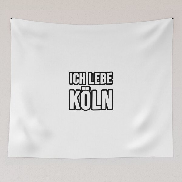 Item preview, I live in Cologne designed and sold by TopsellerShirts.