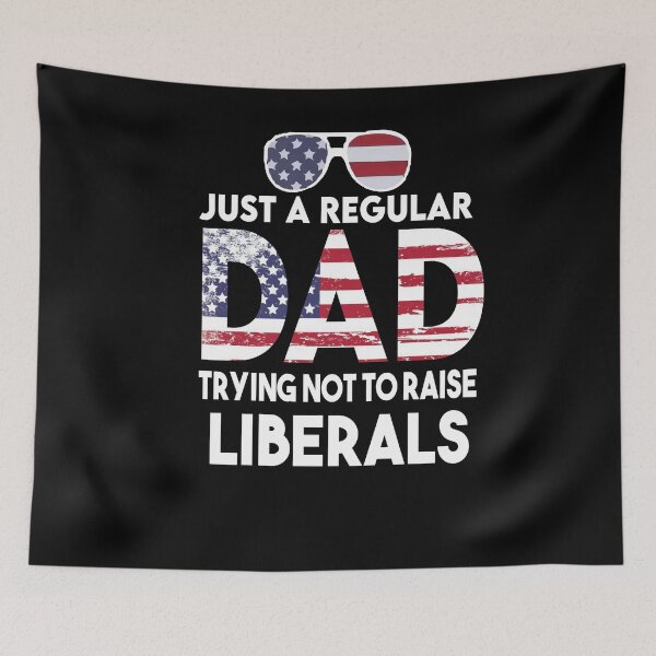 Item preview, Republican Just A Regular Dad Trying Not To Raise Liberals designed and sold by Heddar Badreddine.