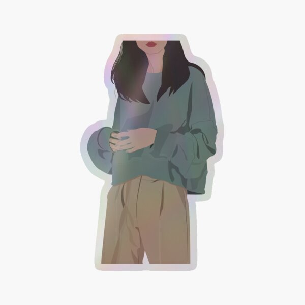 Item preview, chilling girl  designed and sold by emblematic  illustration.