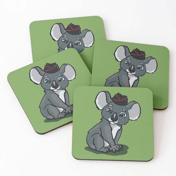 Item preview, Leather Koala Red designed and sold by TheLexyHeart.