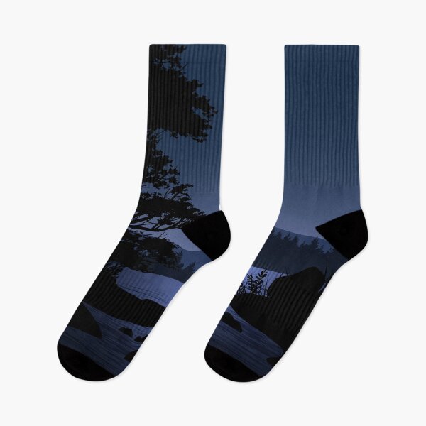 Item preview, Night Landscape In Forest With a River designed and sold by JTS STORE.