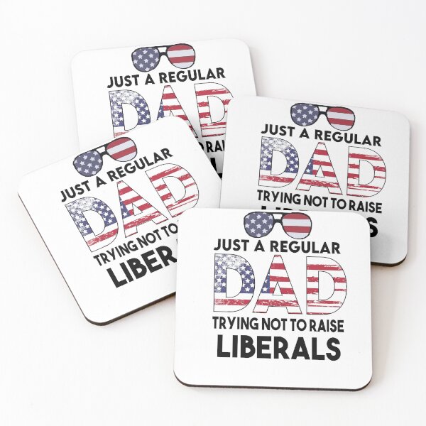 Item preview, Republican Just A Regular Dad Trying Not To Raise Liberals designed and sold by Heddar Badreddine.