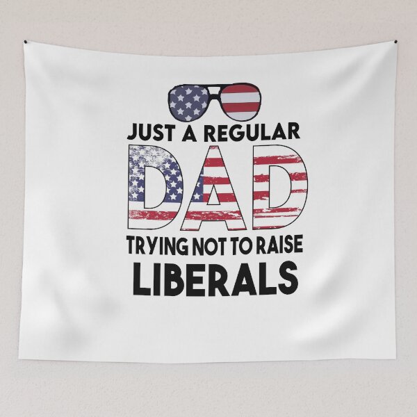 Item preview, Republican Just A Regular Dad Trying Not To Raise Liberals designed and sold by Heddar Badreddine.
