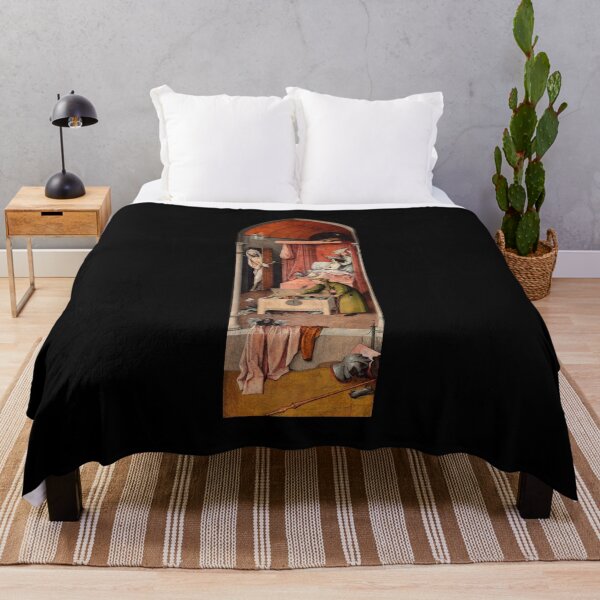 Item preview, Hieronymus Bosch – Death and the Miser designed and sold by Artaxias_Designs.