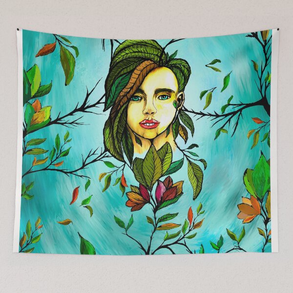 Item preview, nature incarnate- facial pareidolias - eco-art designed and sold by avkartgallery.