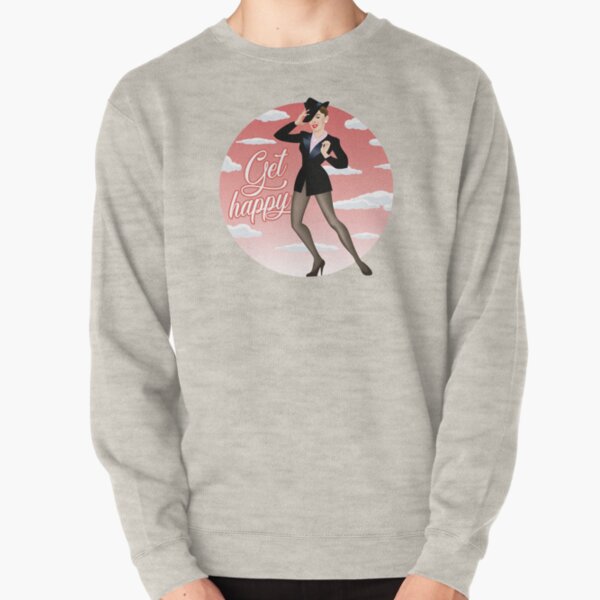 Get happy Pullover Sweatshirt