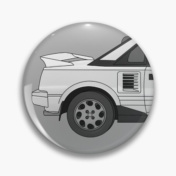 Item preview, Toyota MR2 MK1 white digital art designed and sold by Milanicole.