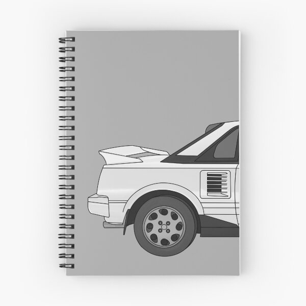 Item preview, Toyota MR2 MK1 white digital art designed and sold by Milanicole.