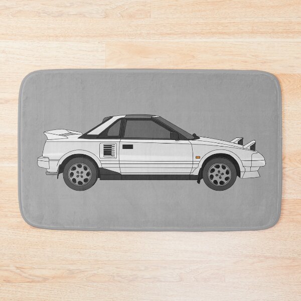 Item preview, Toyota MR2 MK1 white digital art designed and sold by Milanicole.