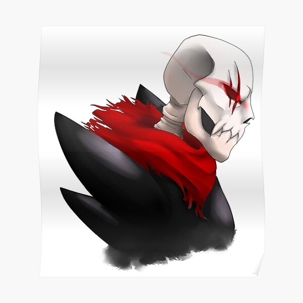 Underfell Papyrus Posters Redbubble