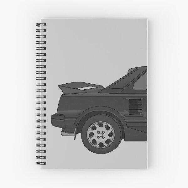 Item preview, Toyota MR2 MK1 black digital art designed and sold by Milanicole.